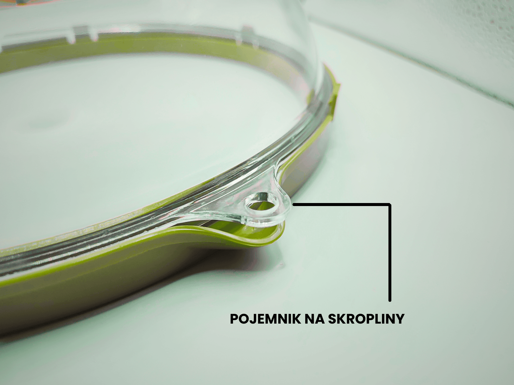 Pokrywa do mikrofalówki z parowcem – przeciwrozpryskowa